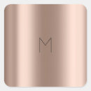 Search for metal monogram stickers Gold