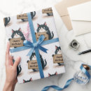 Search for tuxedo cat wrapping paper Pet