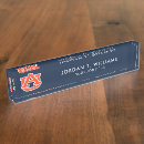 Search for university name plates Aubie the tiger