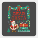 Search for naughty children stickers Santa