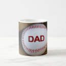 Search for baseball birthday mugs Dad