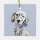 Search for english setter christmas tree decorations Puppy