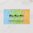 Search for clerk business cards Accountant
