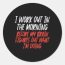 Search for funny exercise stickers Weightlifting
