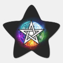 Search for pentagram stickers Wicca