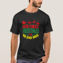 Search for mr christmas tshirts Couple