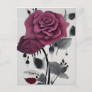 Search for rose design postcards Flower