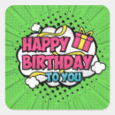 Search for birthday superhero stickers Cute