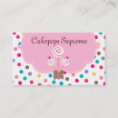 Search for polka dot business cards Cake