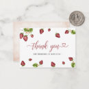 Search for strawberry note cards Sweet