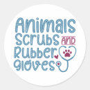 Search for scrub stickers Rubber gloves