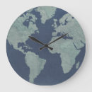 Search for world map clocks Continents