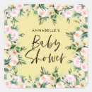 Search for yellow baby shower stickers Lemon