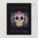 Search for skull 4x5 invitations Party