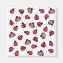 Search for ladybug magnets White