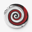 Search for black and white swirl plates Modern