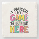 Search for video game coasters Funny