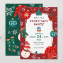 Search for cool christmas invitations Green