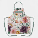 Search for pink and green aprons Girly