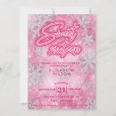 Search for winter wonderland sweet 16 invitations Princess