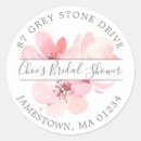 Search for cherry blossom return address labels Floral