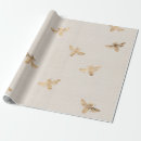 Search for queen bees wrapping paper Pattern