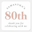 Search for eightieth stickers Blush pink