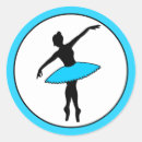Search for ballerina silhouette stickers Dance