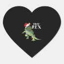 Search for christmas dinosaur stickers Santa
