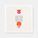 Search for pink orange napkins Vintage