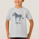 Search for zebra blue tshirts Animal