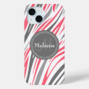 Search for zebra print monogram name electronics Pattern