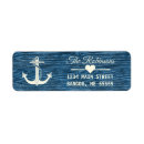 Search for rustic anchor return address labels Beach