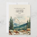 Search for colorado destination wedding invitations Watercolor