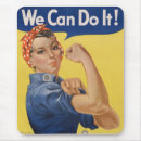 Search for rivets standard mouse mats Rosie the riveter