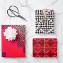 Search for red black and white wrapping paper Checks