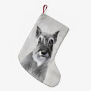 Search for schnauzer christmas stockings Dog