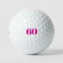 Search for 60th birthday golf balls Sixty