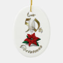 Search for 50th wedding anniversary christmas tree decorations Married