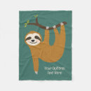Search for cute sloth blankets Illustration