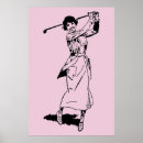 Search for vintage golf woman posters Sports