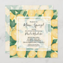 Search for lemon bridal brunch invitations Yellow