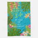 Search for tropical paradise tea towels Flowers