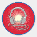 Search for headphones stickers Icon