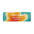 Search for floral swirl return address labels Flower