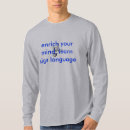 Search for asl tshirts Language