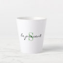 Search for stylish monogram mugs Monogrammed initial