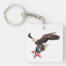 Search for bald eagle key rings America
