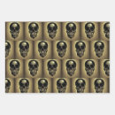 Search for goth christmas wrapping paper Skull