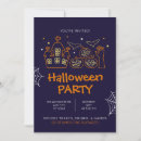 Search for costume party invitations Gothic skull party